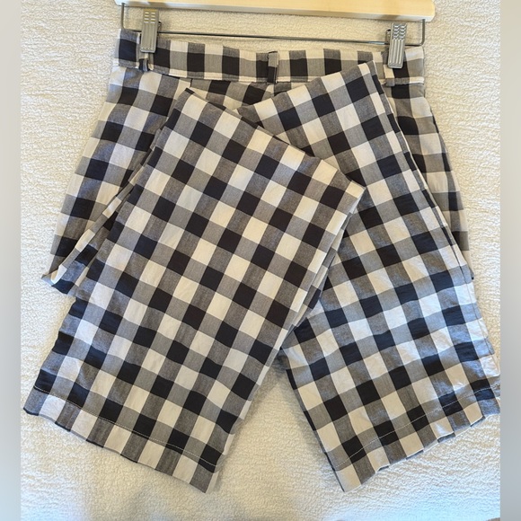 Aniela Parys Enoke Trousers Size Small Checkered Crop Pants - Picture 8 of 12